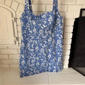 Abercrombie Blue Floral Mini Dress